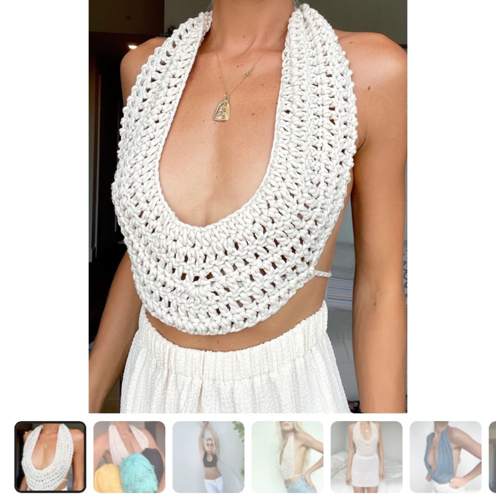 Knit cleopatra top